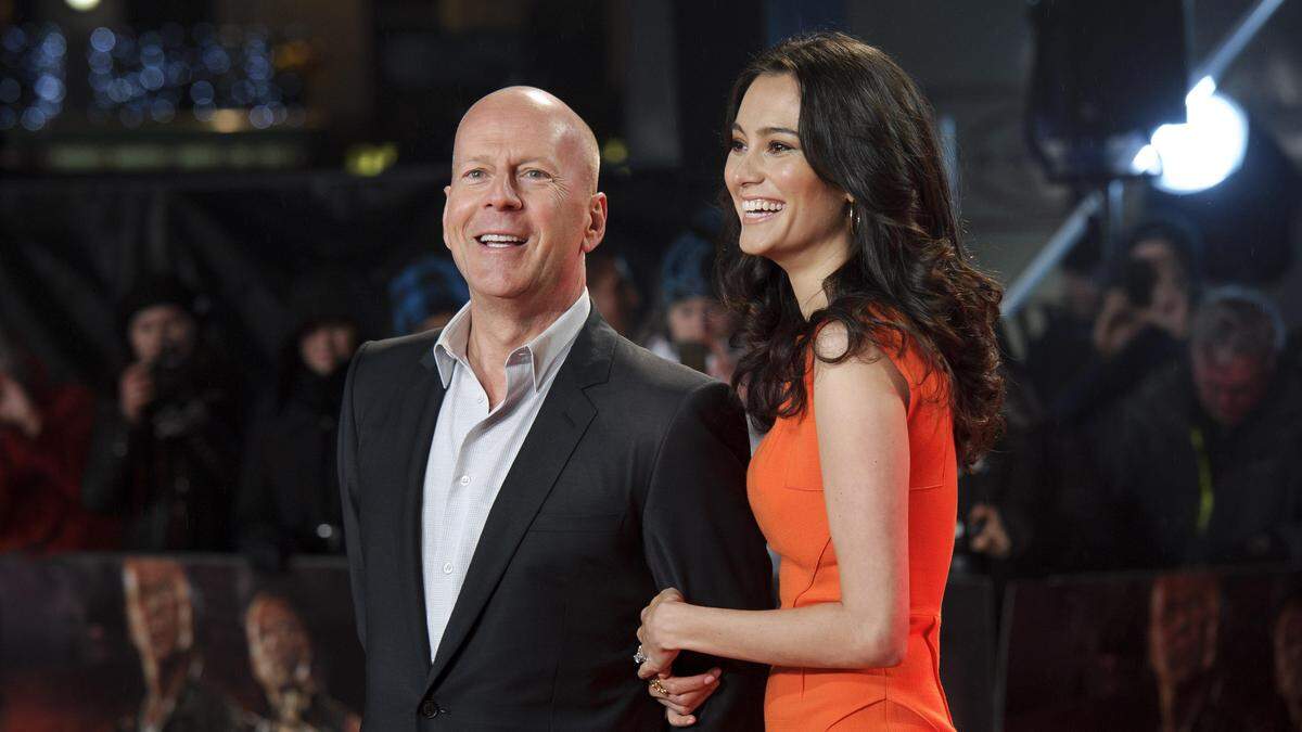 Ein Foto aus dem Jahr 2013: Die beiden bei der Premiere von  „A Good Day To Die Hard“ in London