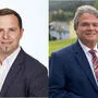 Bleiberger Bürgermeisterkandidaten, v.l.: Christian Hecher, Gerald Almasy