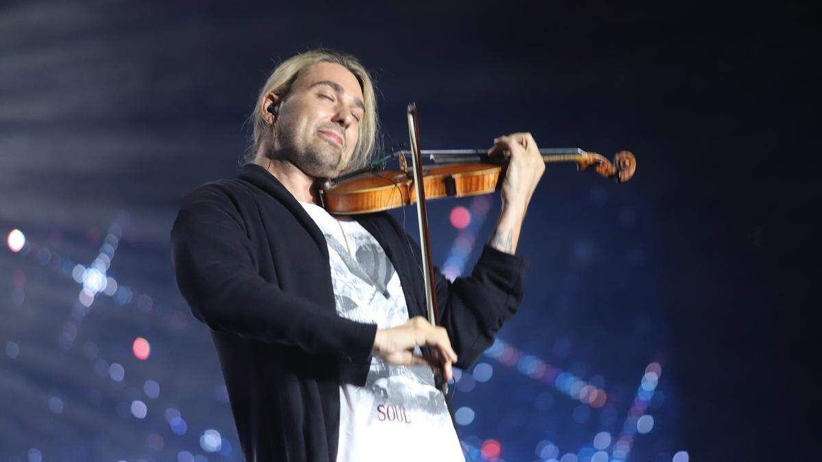 Im Mai wechselt David Garrett in Graz die Showbühne mit dem Konzertpodium