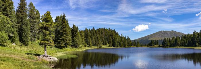 Der Schwarzsee am Drei-Seen-Weg