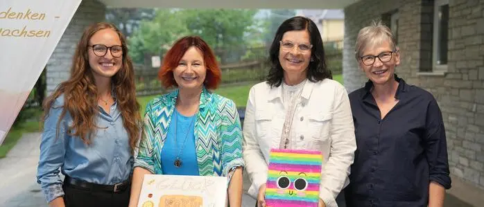 Katharina Spöck, Karin Schellander-Ulbing, Marika Lagger-Pöllinger und Doris Rudiferia