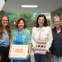 Katharina Spöck, Karin Schellander-Ulbing, Marika Lagger-Pöllinger und Doris Rudiferia