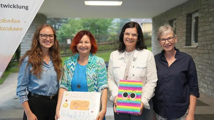 Katharina Spöck, Karin Schellander-Ulbing, Marika Lagger-Pöllinger und Doris Rudiferia