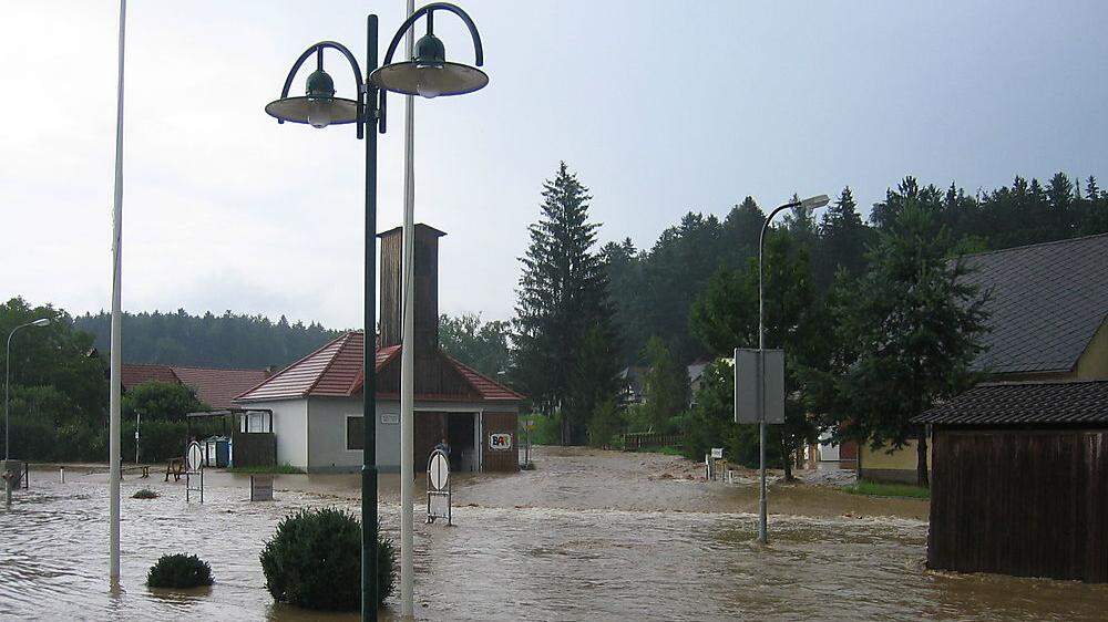 Solche Hochwasser wie 2009 soll es in Hitzendorf nicht mehr geben