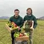 Die beiden Villacher Landwirte Hans-Putz-Himmel und Benjamin Ebner (rechts) wollen als „Gemüsemacher“ den Markt erobern