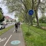 Unterwegs am Ringradweg, der in einem großen Bogen um das Zentrum führt