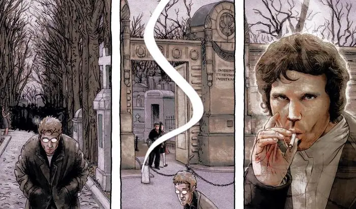 "The Doors": Das Comic. Bahoe Books, 75 Seiten, 25 Euro. 