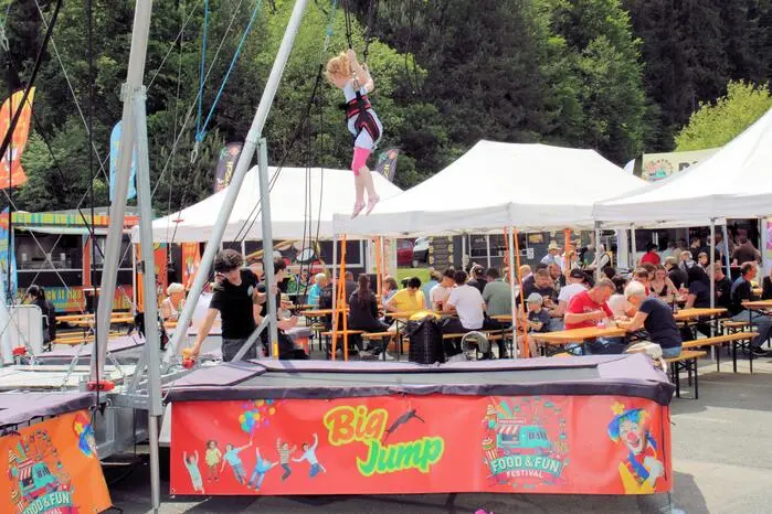 Für die jüngsten Besucher sorgte ein kleiner Luna-Park für Abwechslung und Unterhaltung.