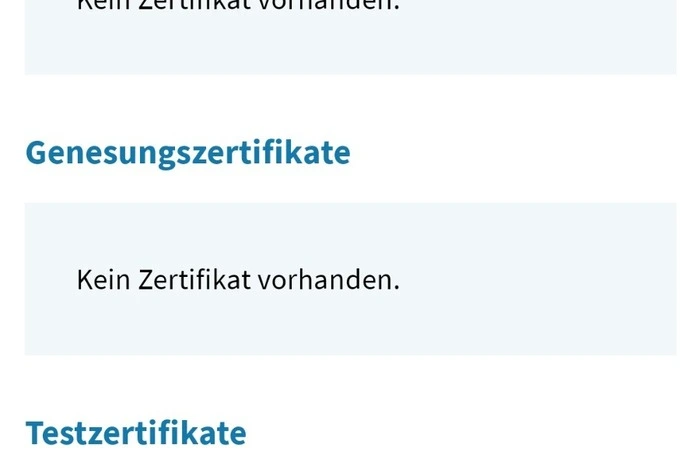 3. Schritt: Zertifikate einsehen und als PDF herunterladen