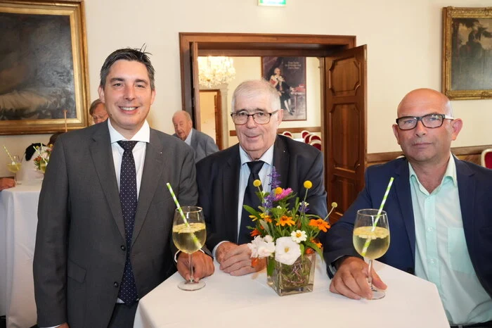 Christoph Staudacher, Wolfgang Kofler und Johannes Tiefenböck