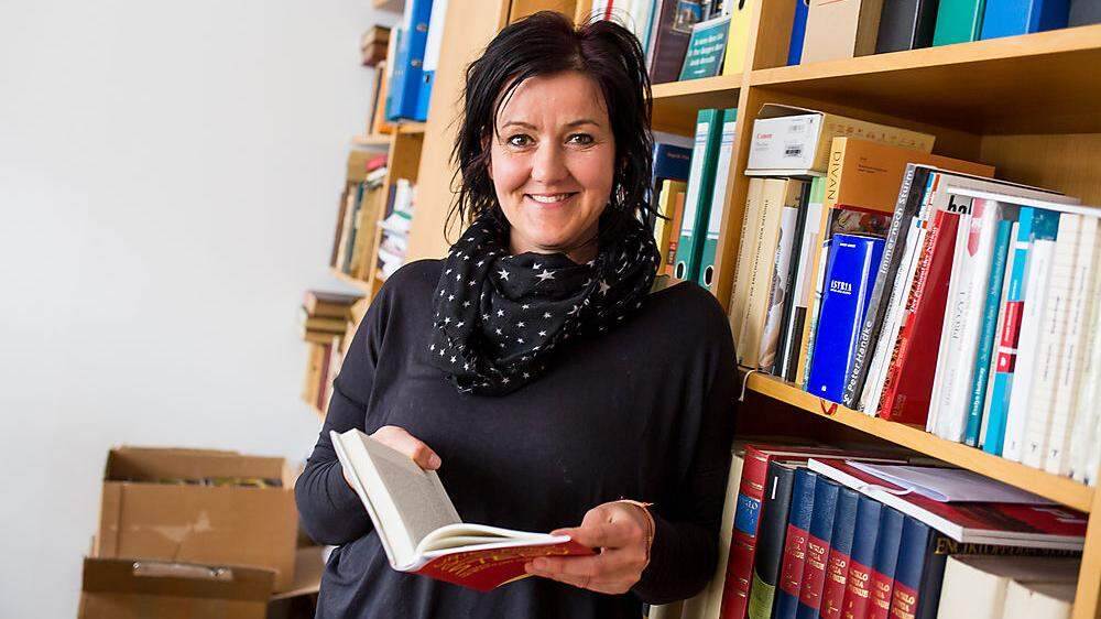 Erika Hornborgner, Leiterin der Verlage Wieser und Drava