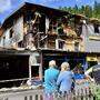 Binnen weniger Stunden wurde das Haupthaus von Landmaschinen Gailer in Kötschach-Mauthen zerstört