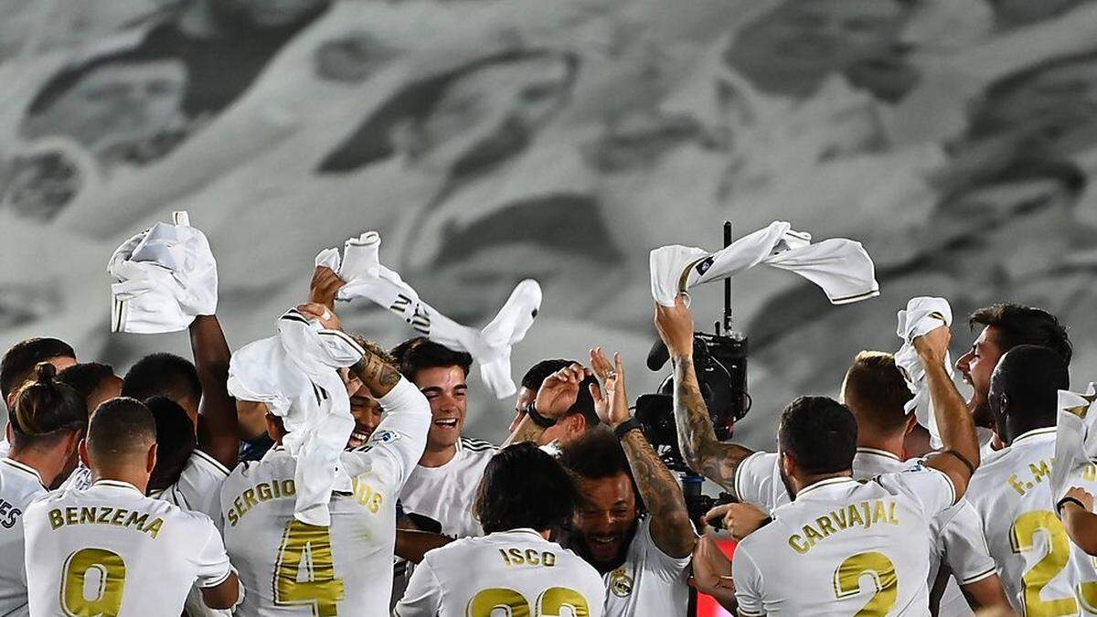 &quot;Numero 34&quot; ist perfekt - Jubel von Real Madrid 