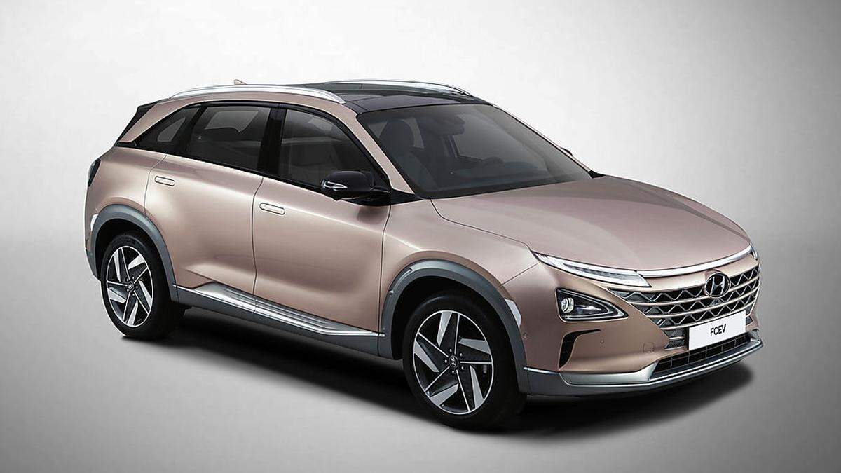 Hyundais neues SUV mit Brennstoffzellenantrieb