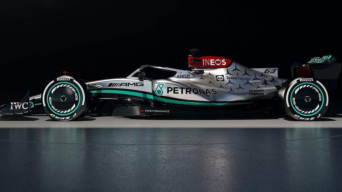 Der neue Mercedes F1 W13 E Performance