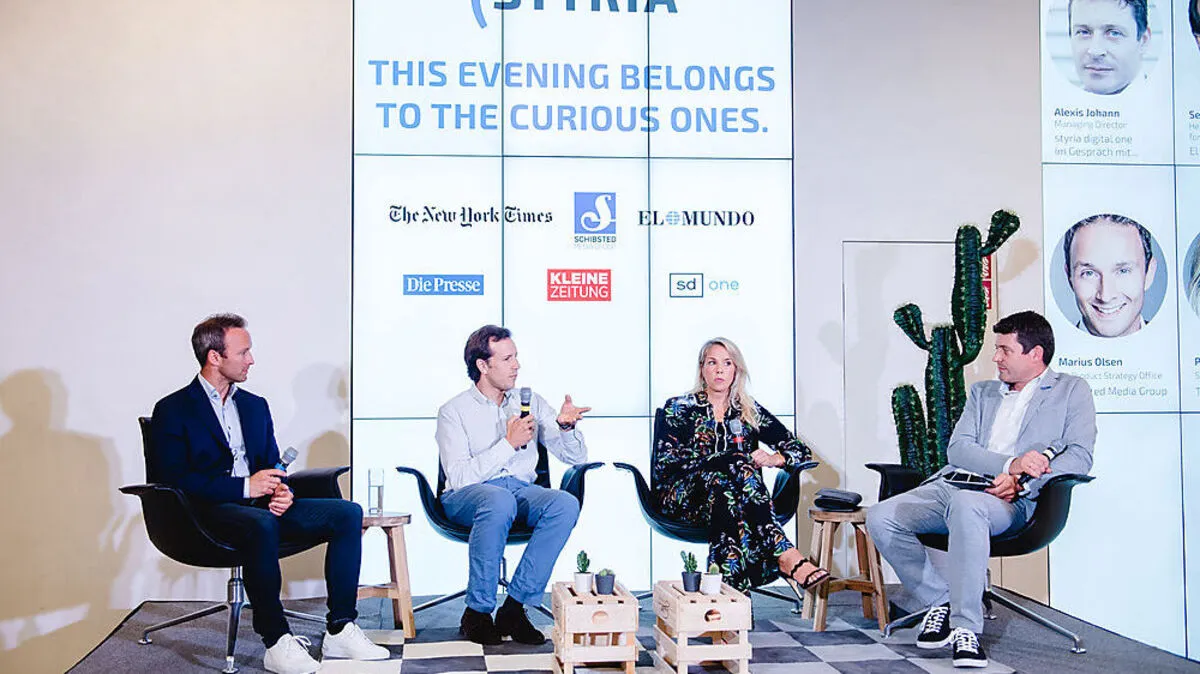 Diskussion im Styria Media Center in Graz