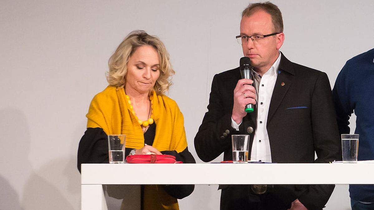 Elisabeth Blanik (SPÖ) und Martin Mayerl (ÖVP)