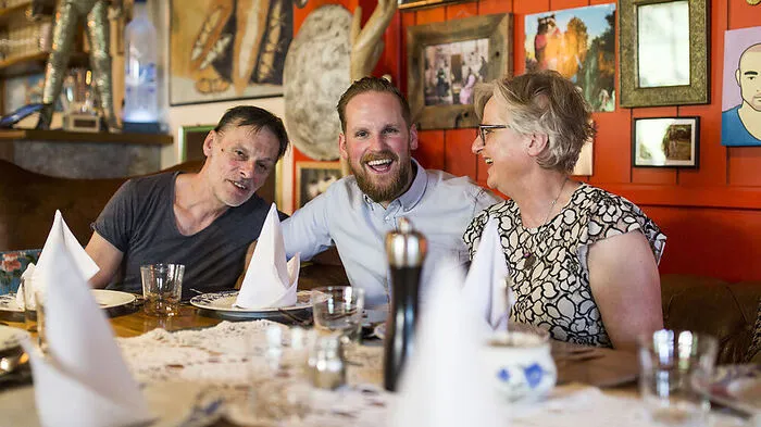 Josef, Ludwig und Waltraud Kleinsasser