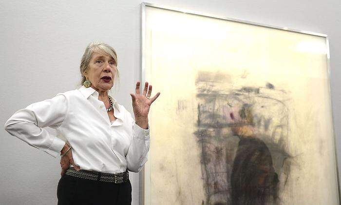 Martha Jungwirth wurde  1940 in Wien geboren
