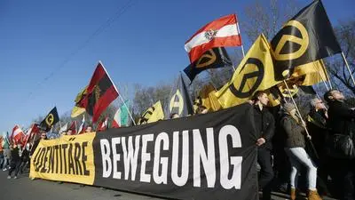 Bei der Flüchtlingskrise 2015 traten die Identitären mit einem Protestzug beim Erstaufnahmezentrum in Spielfeld in Erscheinung