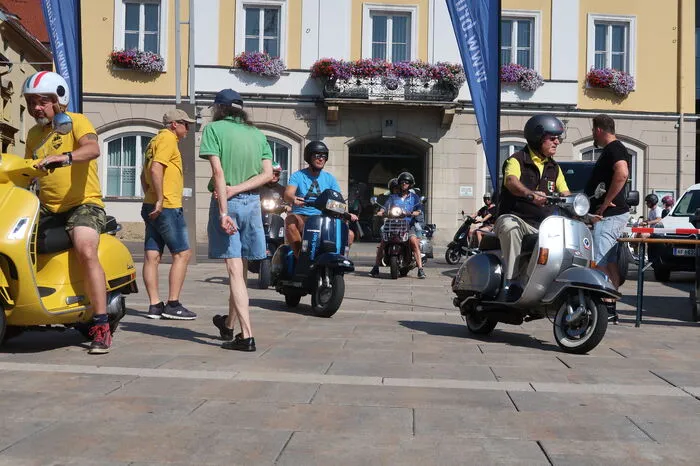 Weitere Bilder vom vierten Vespa-Treffen in Bruck an der Mur...