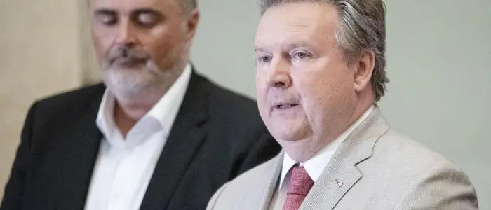 Freundschaft im zweiten Anlauf? Burgenlands Landeshauptmann Hans Peter Doskozil (l.) und Wiens Bürgermeister Michael Ludwig