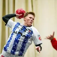 Nico Sager (Hard) im Trikot des aktuellen Tabellenführers
