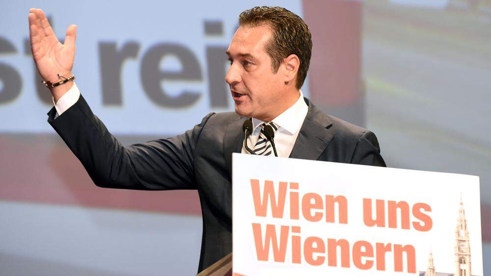 "Wien uns Wienern": Strache zieht mit altbekannten Botschaften in den Wiener Wahlkampf