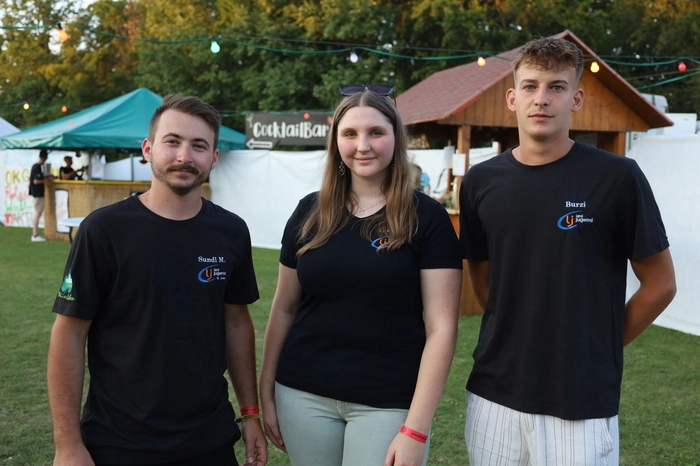 Die Organisatoren Marcel Hödl, Christopher Pranger, Katharina Maitz und Larissa Weiß erklärten stolz, dass die Mitgliederzahl bei der Landjugend ständig im Steigen ist
