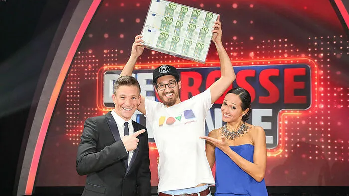 Andi Knoll, Thomas David und Alice Tumler: Freude über den Sieg in der "Großen Chance"-Staffel von 2013