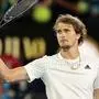 Germany's Alexander Zverev celebrates after beating Australia's John Millman in their men's singles match on day three of the Australian Open tennis tournament in Melbourne on January 19, 2022. (Photo by Martin KEEP / AFP) / -- IMAGE RESTRICTED TO EDITORIAL USE - STRICTLY NO COMMERCIAL USE --