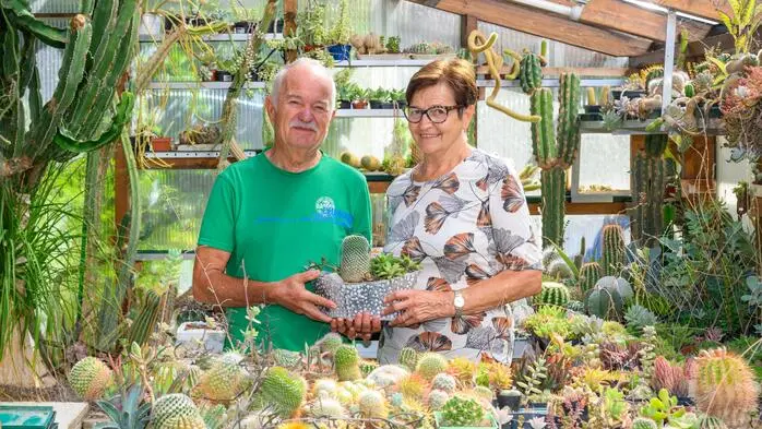 Anton und Edith Müller sind stolz auf ihren Garten