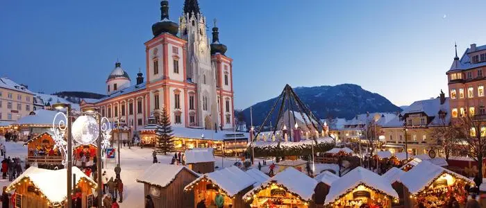 Der Mariazeller Advent lockt Jahr für Jahr tausende Besucher in den Wallfahrtsort