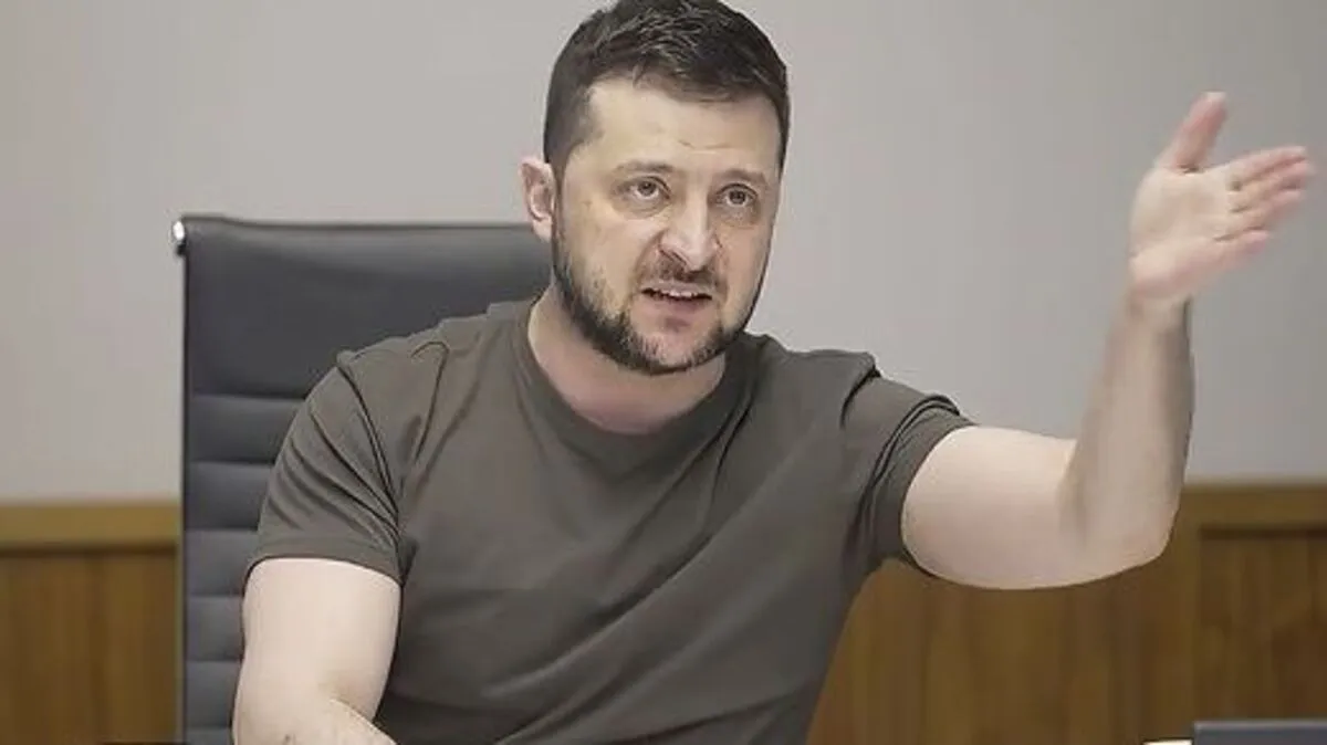 In dem Interview mit russischen Journalisten warf Selenskyj Kremlchef Wladimir Putin eine Verzögerung der Friedensverhandlungen vor.