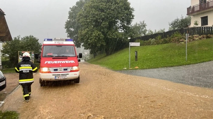 Die Feuerwehrleute mussten zu neun Einsätzen ausrücken.