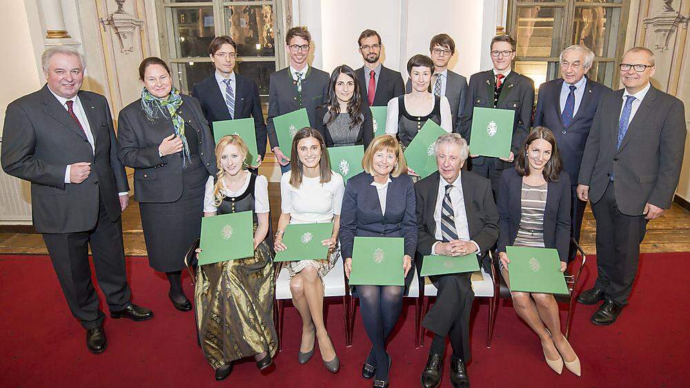 Das Land Steiermark und das Gedenkwerk vergaben den Josef-Krainer-Preis