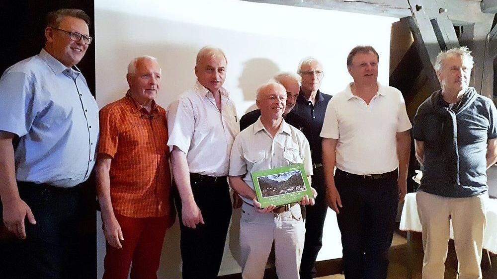 Christian Potocnik, Hans Schönlaub, Heinz Pansi, Hermann Verderber, Christian Wieser, Joachim Gfreiner, Leopold Astner und Engelbert Obernosterer