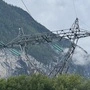 Strommast einer 220-kV-Leitung