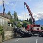 Unfall in Egg am Faakersee.