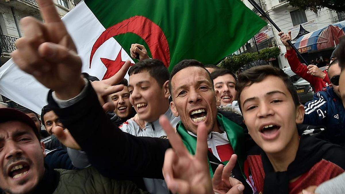 Proteste in Algier 