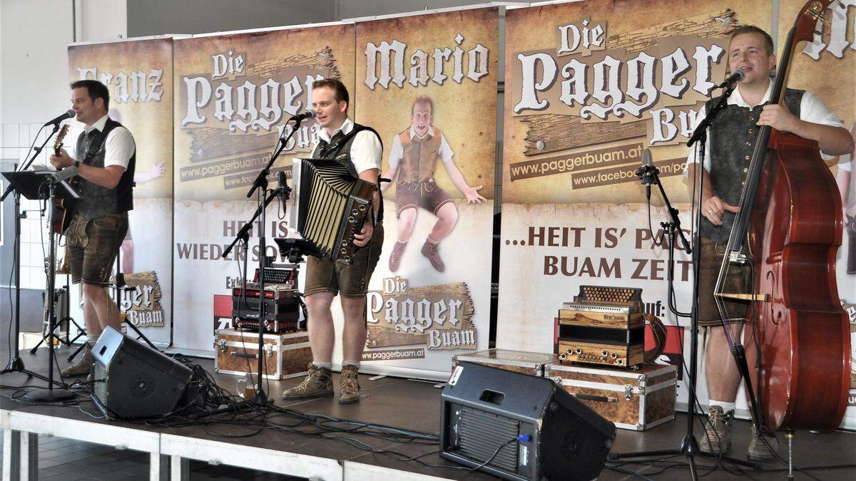 Beim Frühschoppen mit den &quot;Pagger Buam&quot; am 27. August heißt es &quot;Böll Böll Kernöl&quot;