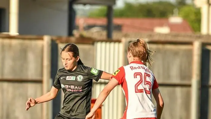 Nina Wippel aus Feldbach hat mit ihrem Bundesliga-Debüt mit den Sturm-Graz-Frauen heuer einen ersten Meilenstein in ihrer Karriere erreicht