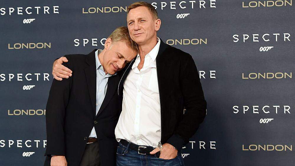 Einmal geht noch: &quot;James Bond&quot; Daniel Craig begegnet im April im neuen 007-Abenteuer &quot;Keine Zeit zu sterben&quot; abermals seinem Gegenspieler Blofeld, dargestellt von Christoph Waltz