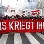 Anti-Impf-Demo in Wien