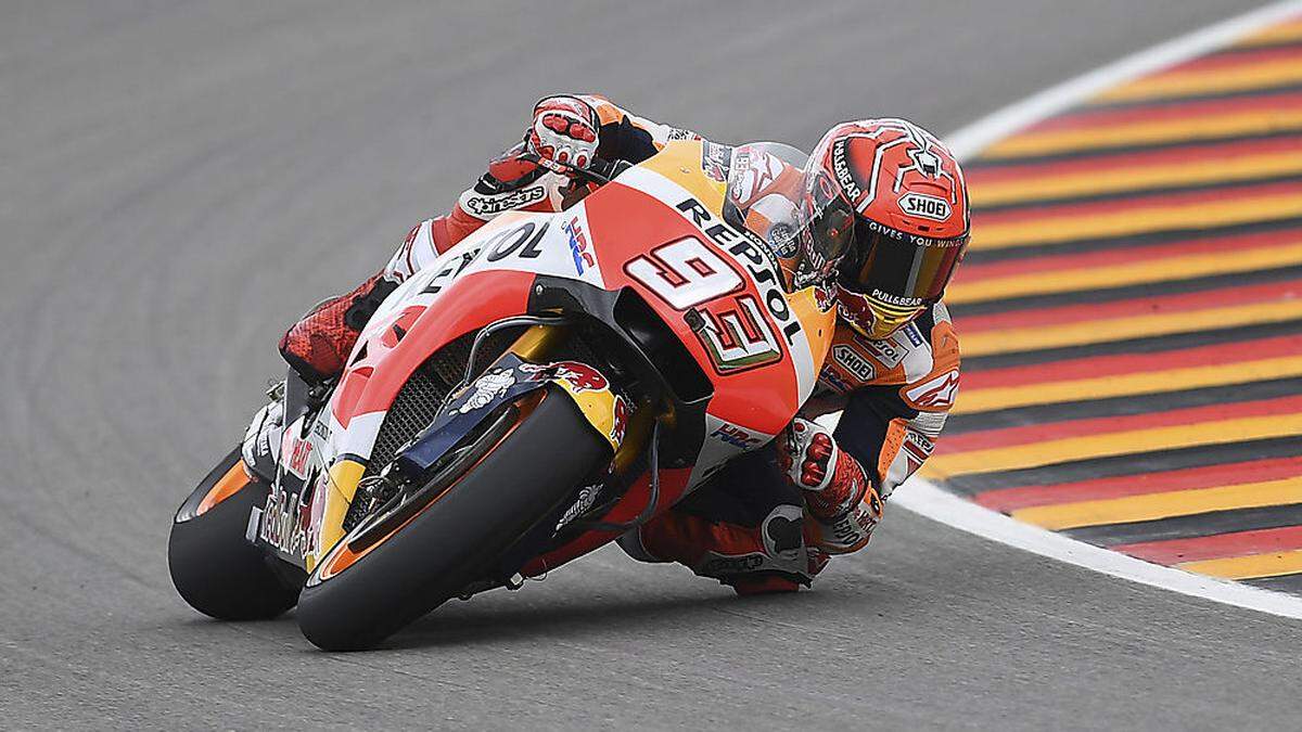 Marc Marquez fährt in Deutschland zum Sieg