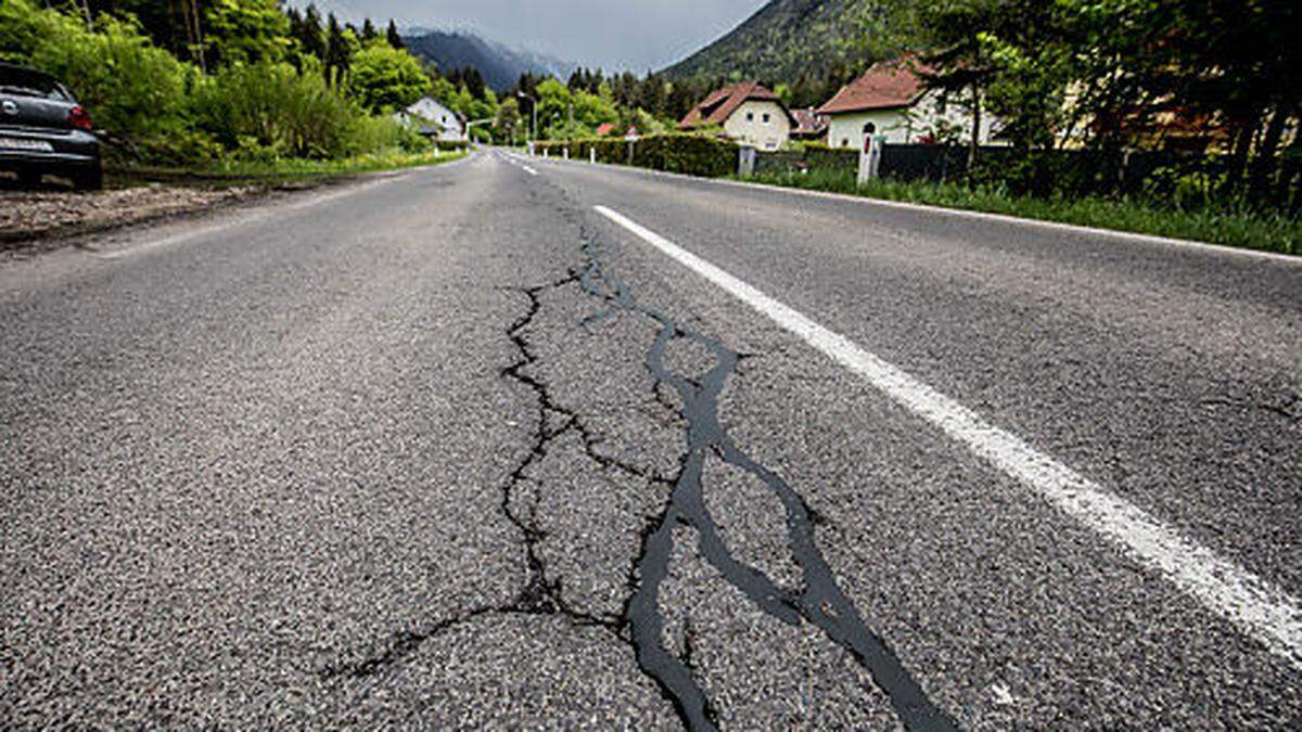 Im Bereich der Bleiberger Straße kommt es zu einem Schachtumbau durch das Wasserwerk Villach