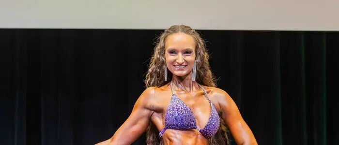 Sophie Gutjahr trimmt täglich ihren Körper und macht auf den internationalen  Wettkampfbühnen gute Figur