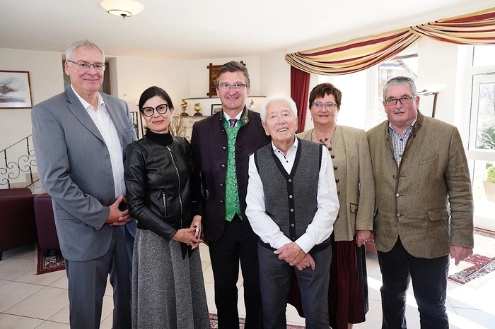 Christian und Heidi Tribelnig, Wolfgang Klinar, Sepp Leyrer sowie Karoline und Ino Bodner.