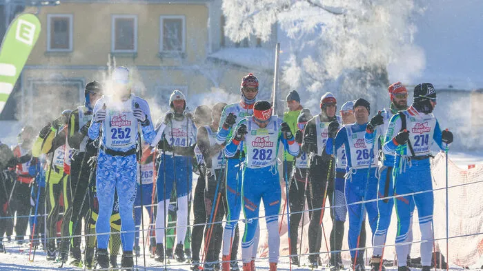 An die 20 Grad minus zeigte das Thermometer beim Start des 38. Internationalen Steiralaufs in Bad Mitterndorf.