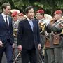 Der südkoreanische Premier Lee Nak-yeon bei Bundeskanzler Sebastian Kurz 
